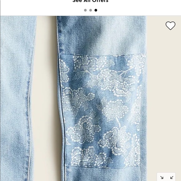 J Crew Slouchy Boyfriend jean, Norwich wash - Picture 3 of 8